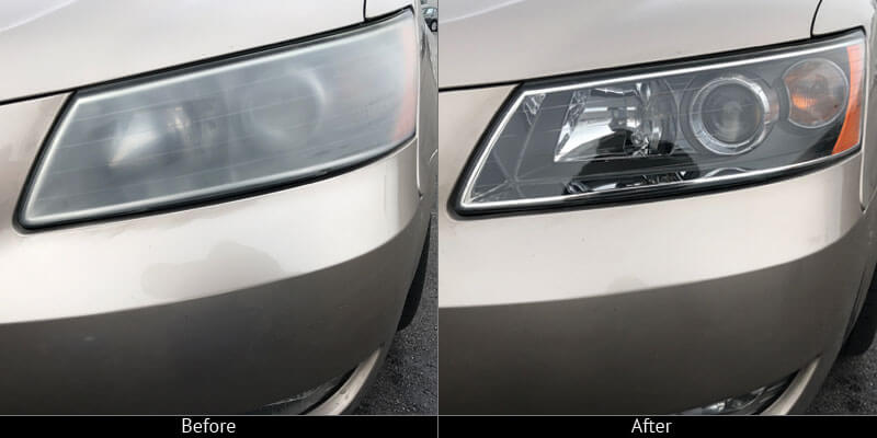 CT Headlight Restoration — Ceramic coating or clear coating? What